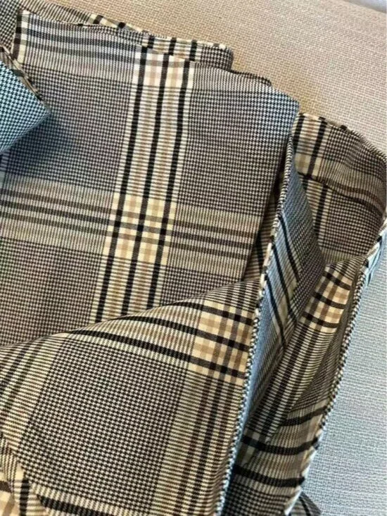 BEST Cara Cara Calypso Midi Dress Sz6 Raymond Plaid Party Wedding Event Classic - Picture 8 of 10